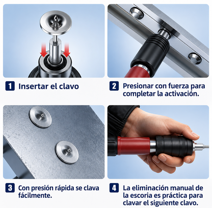 Tu Pistola Neumática Necesita Clavos
