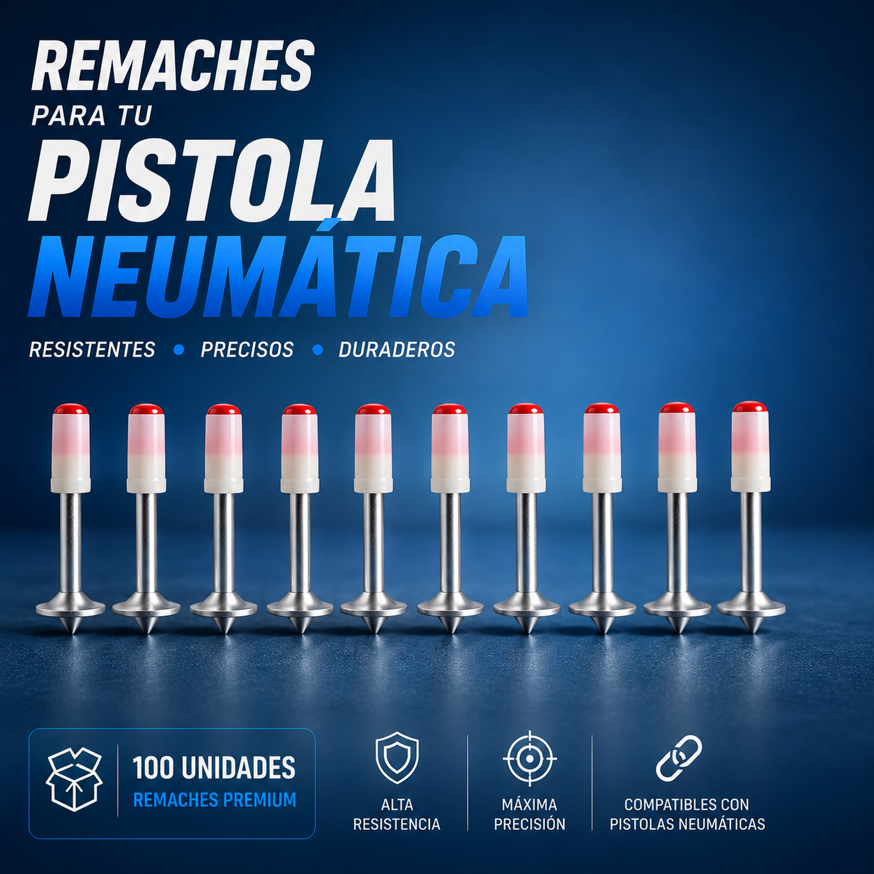 Tu Pistola Neumática Necesita Clavos